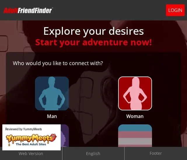 Adultfriendfinder Dating Review Screenshot