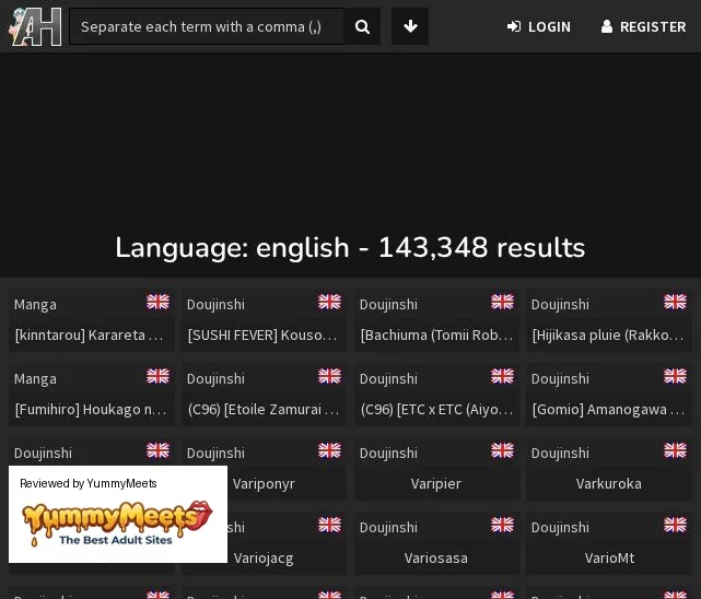Asmhentai Porn Sites Review Screenshot Asmhentai Porn Sites Review Screenshot
