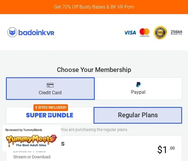 Badoinkvr Porn Sites Review Screenshot Badoinkvr Porn Sites Review Screenshot