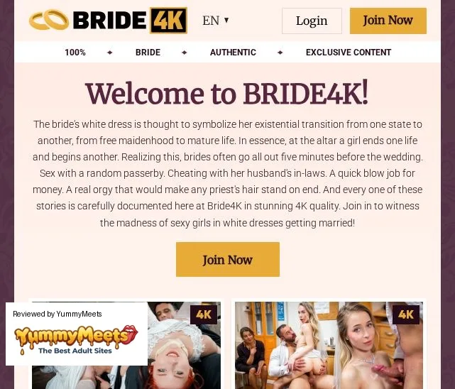 Bride4K Porn Sites Review Screenshot Bride4K Porn Sites Review Screenshot