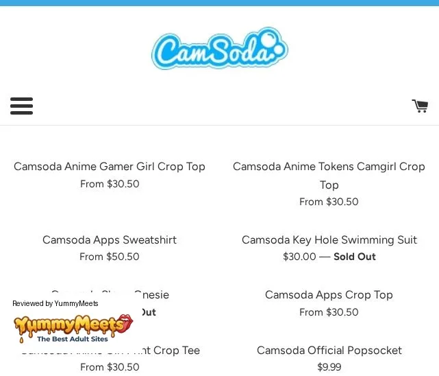 Camsoda Gear Guide Live Sex Cams Review Screenshot