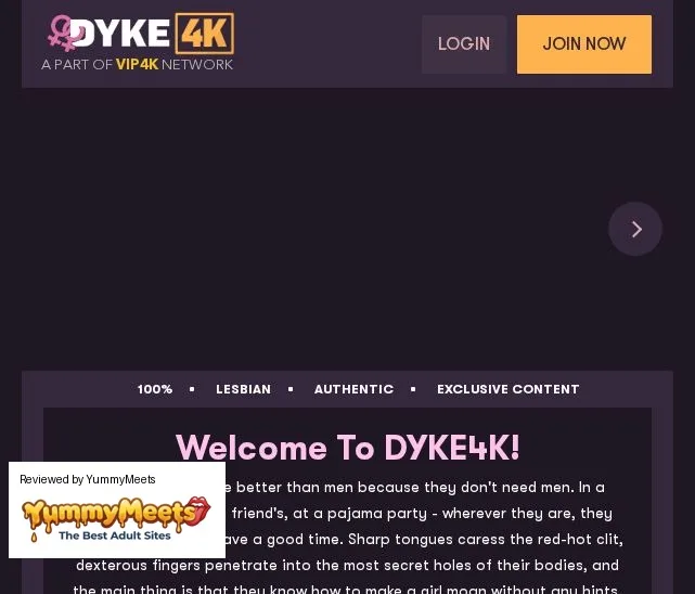 Dyke4K Porn Sites Review Screenshot