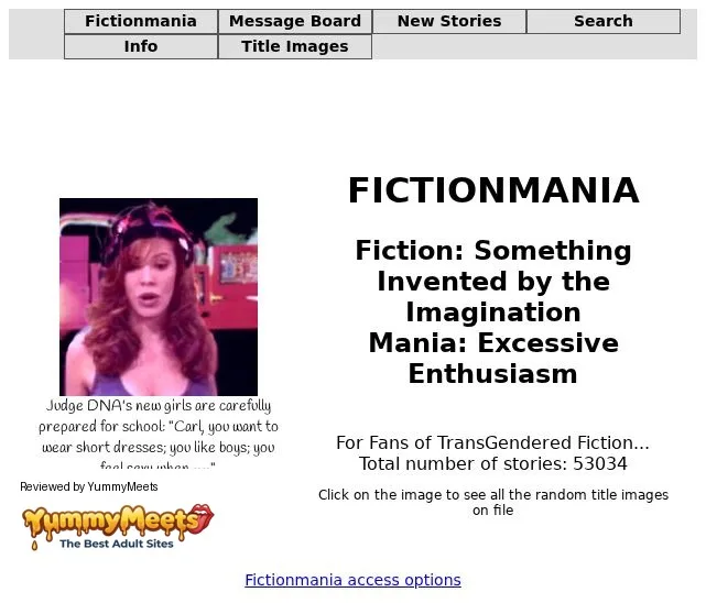 Fictionmania Porn Sites Review Screenshot Fictionmania Porn Sites Review Screenshot