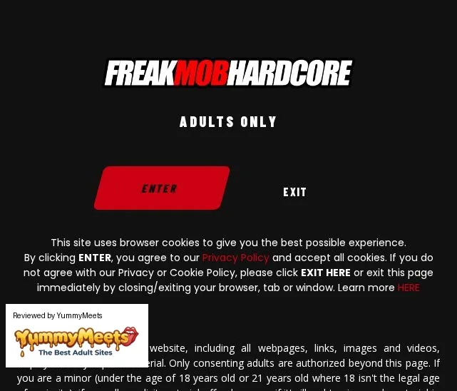 Freak Mob Hardcore Porn Sites Review Screenshot Freak Mob Hardcore Porn Sites Review Screenshot