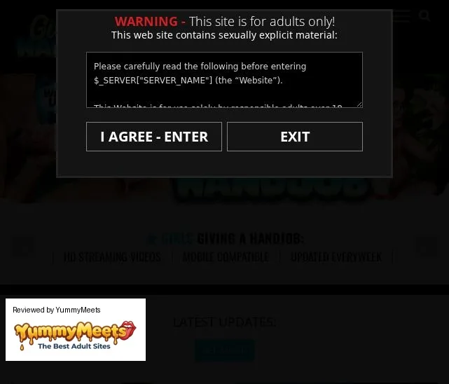 Giving A Handjob Site Porn Sites Review Screenshot Giving A Handjob Site Porn Sites Review Screenshot