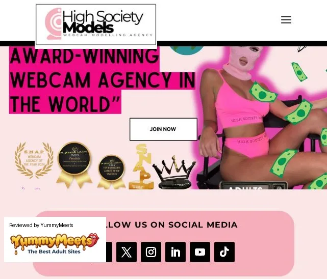 High Society Models Agency Live Sex Cams Review Screenshot High Society Models Agency Live Sex Cams Review Screenshot