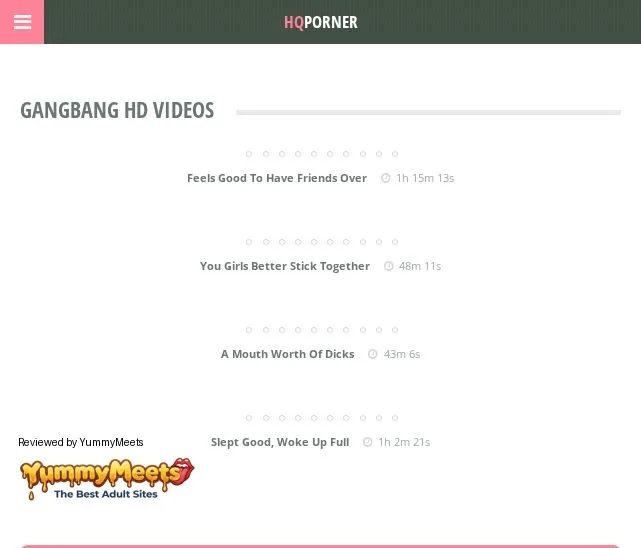 Hqporn Porn Sites Review Screenshot Hqporn Porn Sites Review Screenshot