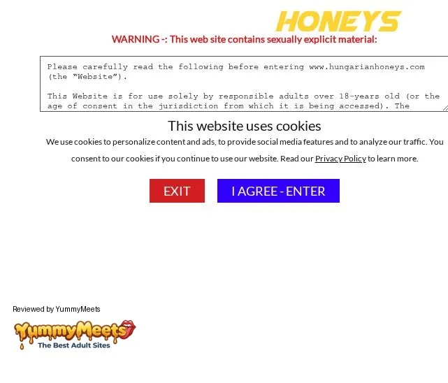 Hungarian Honeys Site Porn Sites Review Screenshot Hungarian Honeys Site Porn Sites Review Screenshot