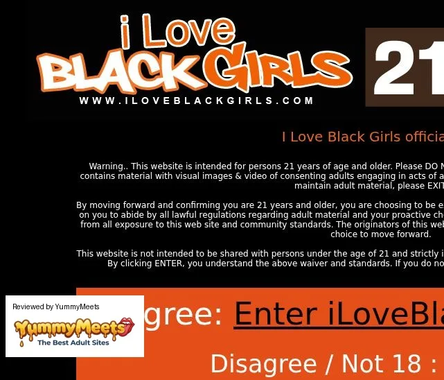 I Love Black Girls Guide Porn Sites Review Screenshot I Love Black Girls Guide Porn Sites Review Screenshot