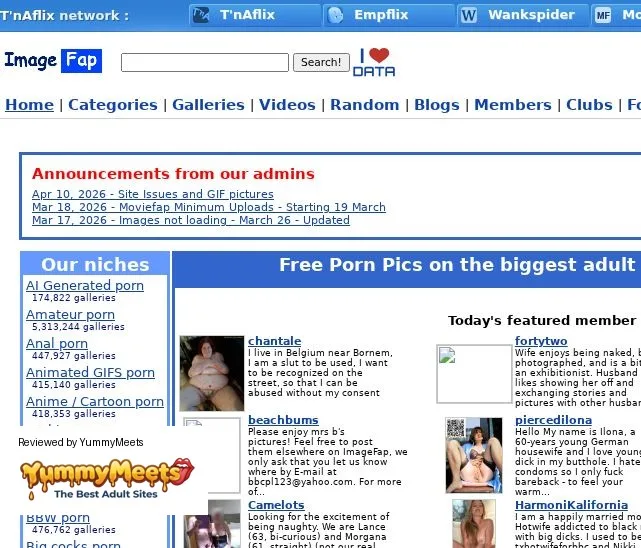 Imagefap Porn Sites Review Screenshot Imagefap Porn Sites Review Screenshot