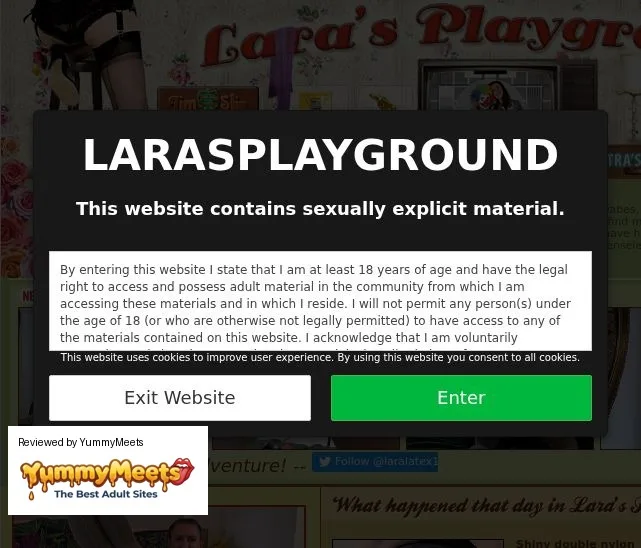 Laras Playground Porn Sites Review Screenshot