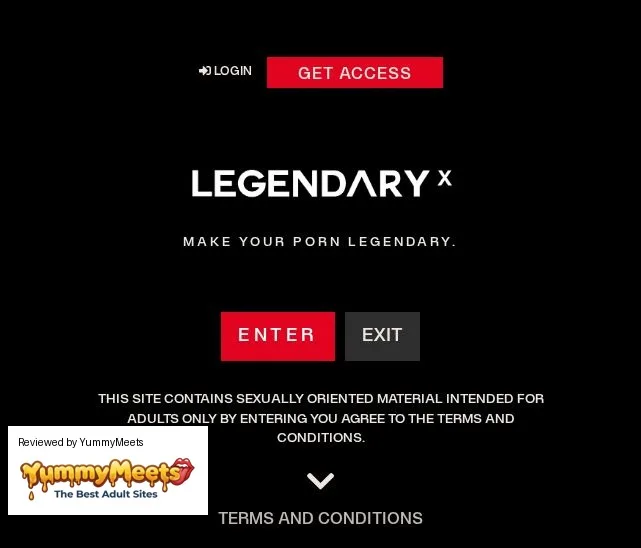 Legendary X Porn Sites Review Screenshot Legendary X Porn Sites Review Screenshot