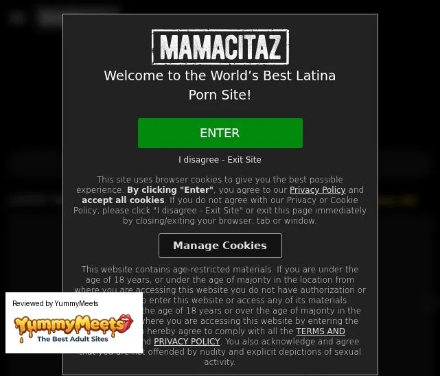 Mamacitaz Porn Sites Review Screenshot Mamacitaz Porn Sites Review Screenshot