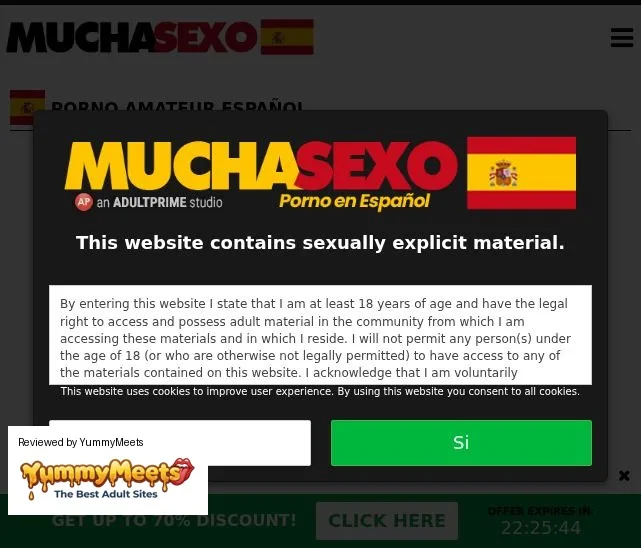 Mucha Sexo Uncategorized Review Screenshot Mucha Sexo Uncategorized Review Screenshot