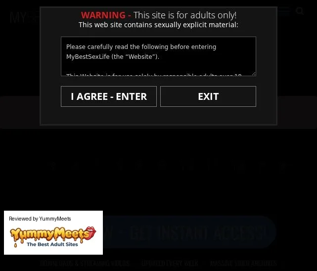 My Best Sex Life Porn Sites Review Screenshot My Best Sex Life Porn Sites Review Screenshot
