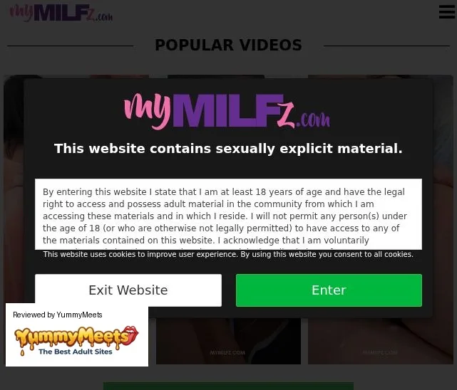 Mymilfz Porn Sites Review Screenshot Mymilfz Porn Sites Review Screenshot