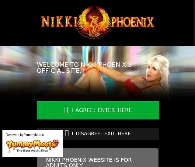 Nikki Phoenix Site Porn Sites Review Screenshot Nikki Phoenix Site Porn Sites Review Screenshot