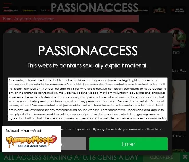 Passionaccess Porn Sites Review Screenshot Passionaccess Porn Sites Review Screenshot