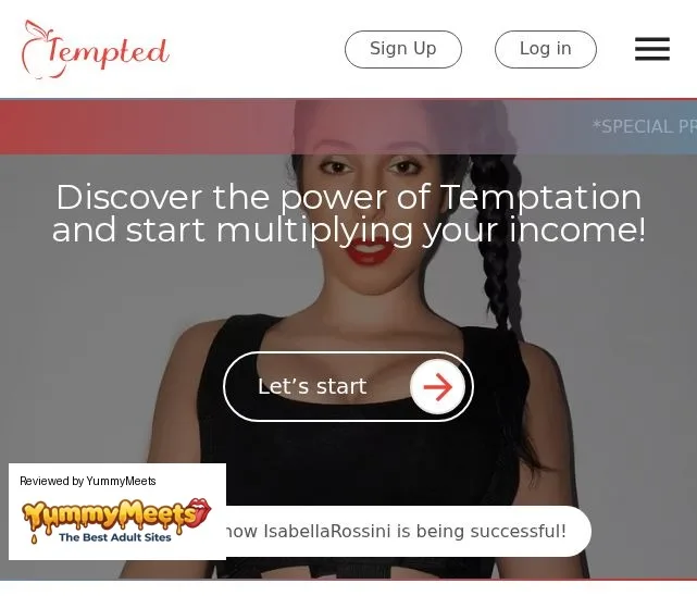 Tempted Com Fan Site Porn Sites Review Screenshot Tempted Com Fan Site Porn Sites Review Screenshot