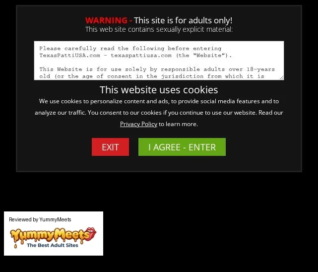Texas Patti Site Porn Sites Review Screenshot Texas Patti Site Porn Sites Review Screenshot