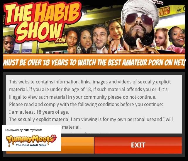 The Habib Show Porn Sites Review Screenshot The Habib Show Porn Sites Review Screenshot