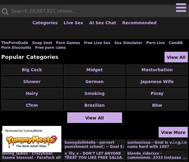Pornkai Porn Sites Review Screenshot
