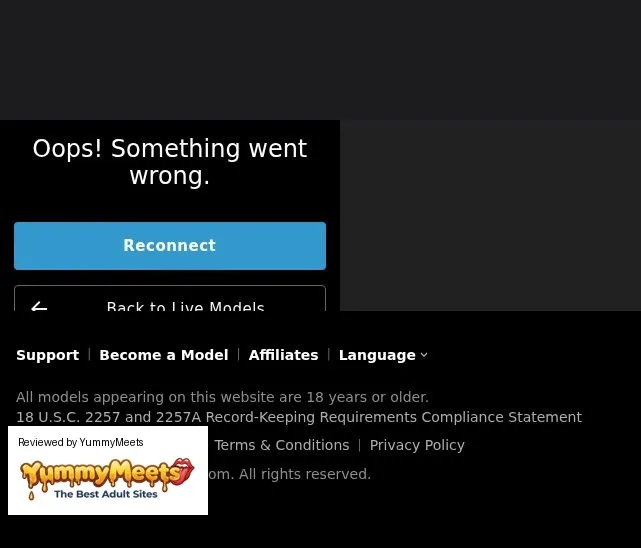 Streamate Cams Live Sex Cams Review Screenshot
