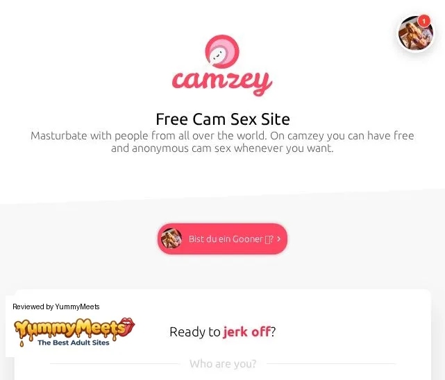 Camzey Com Live Sex Cams Review Screenshot Camzey Com Live Sex Cams Review Screenshot