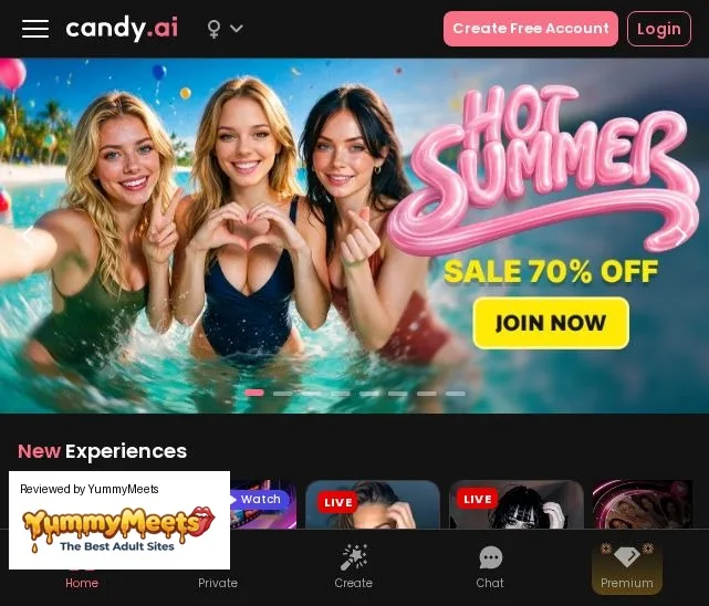 Candy Ai Porn AI Review Screenshot Candy Ai Porn AI Review Screenshot