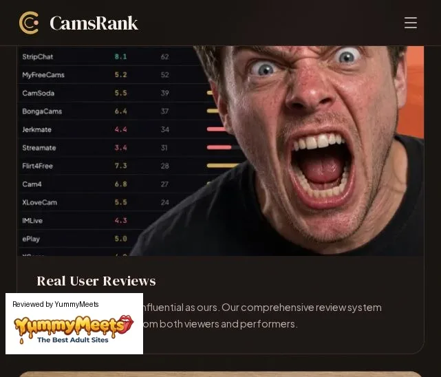 Camsrank Live Sex Cams Review Screenshot Camsrank Live Sex Cams Review Screenshot