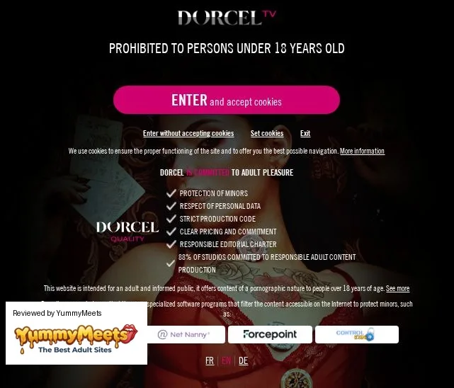 Dorceltv Porn Sites Review Screenshot