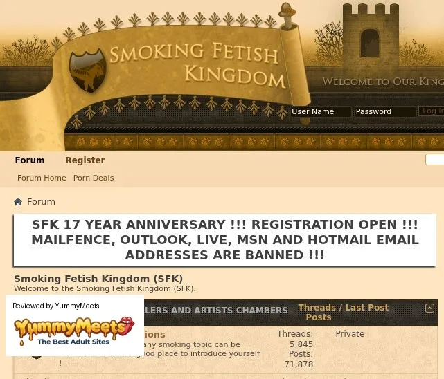Smokingfetishkingdom Porn Sites Review Screenshot Smokingfetishkingdom Porn Sites Review Screenshot