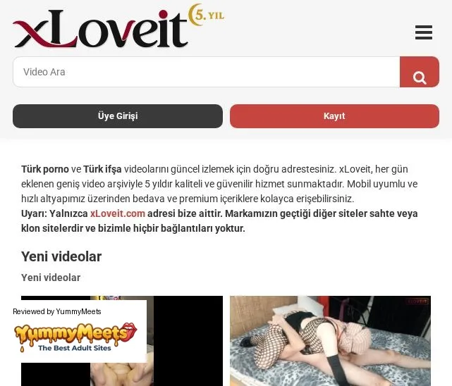 Xloveit Porn Sites Review Screenshot