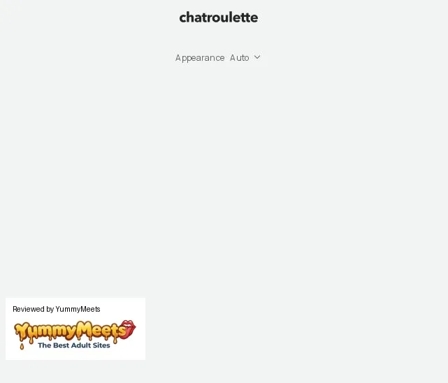 Chatroulette Live Sex Cams Review Screenshot Chatroulette Live Sex Cams Review Screenshot