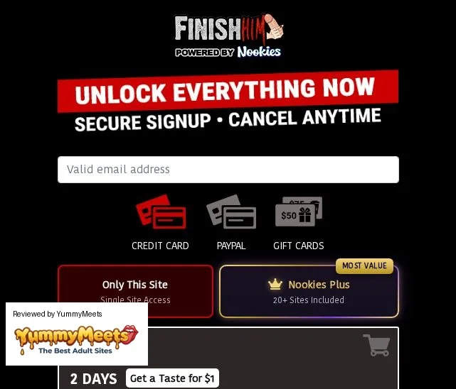 Finishhim Com Porn Sites Review Screenshot Finishhim Com Porn Sites Review Screenshot