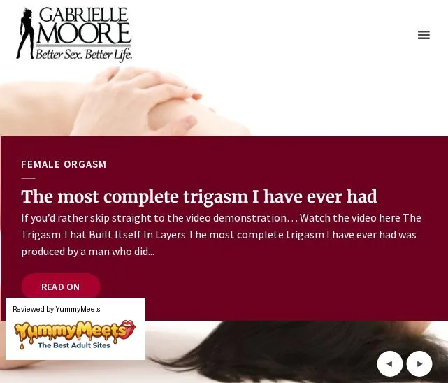 Gabrielle Moore Squirting Secrets Masterclass Porn Sites Review Screenshot