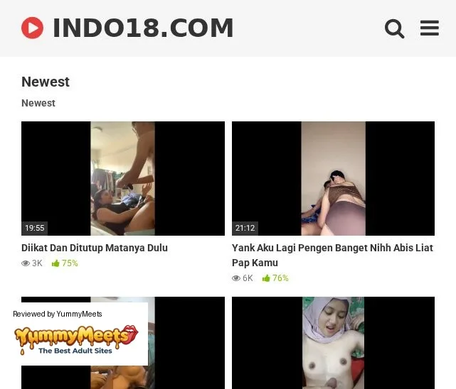 Indo18 Porn Sites Review Screenshot Indo18 Porn Sites Review Screenshot