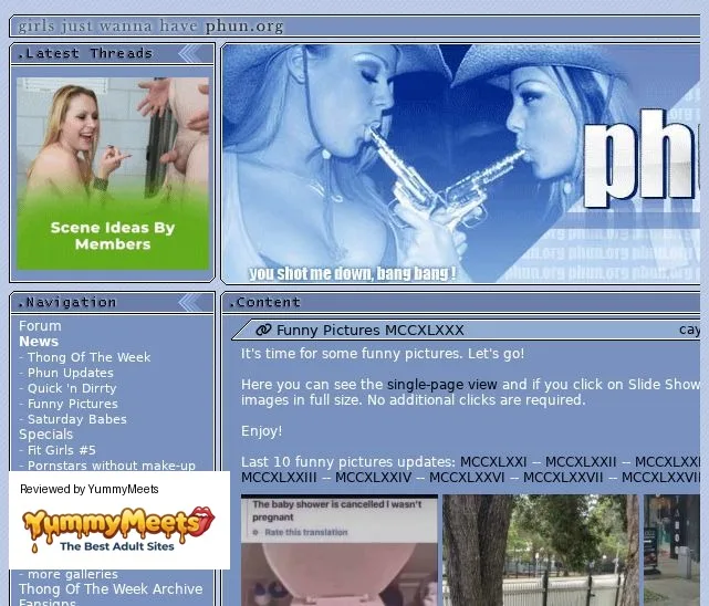 Phun Org Porn Sites Review Screenshot