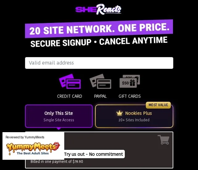 Shereacts Com Porn Sites Review Screenshot Shereacts Com Porn Sites Review Screenshot